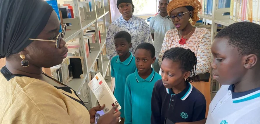 visite de la bibliothèque universitaire